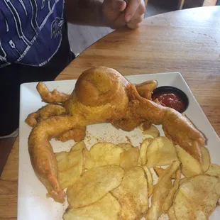 Fried Hard Crab