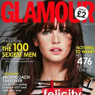 Fifi LaBonge is featured in Glamour Magazine  January 2017 issue!
