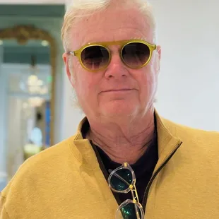 Tish, at Fifi's, always works the magic on mens hair!