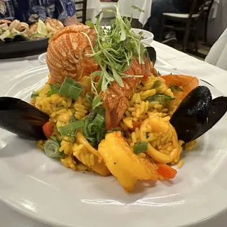 Seafood Paella for One