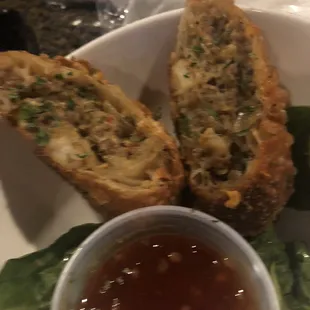 Bell pepper egg rolls.  You're welcome in advance.