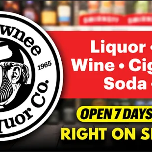 liquor and cigarettes