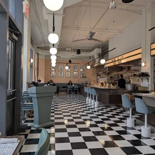 sushi and sashimi, interior