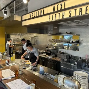 interior, sushi and sashimi
