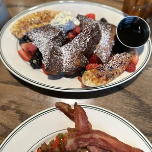 pancakes, food