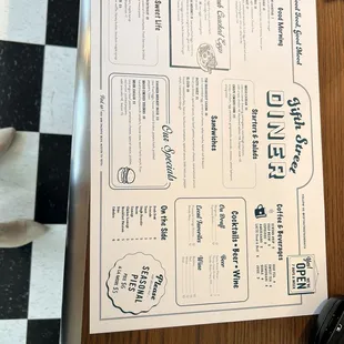 Menú