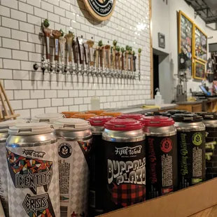 Take home cans we purchased