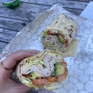 california turkey wrap