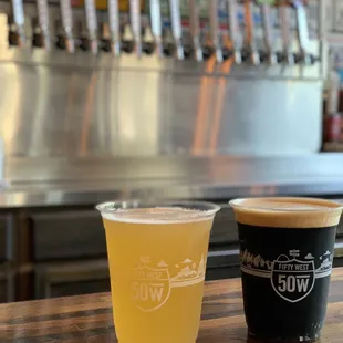 Doom Pedal (left) &amp; Coffee Please (right)