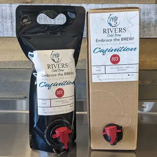 Cafinition 353 - 750 ml and 5L Bag in a Box