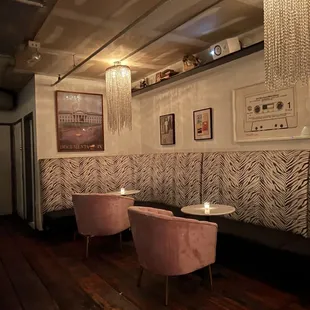 the interior of a restaurant