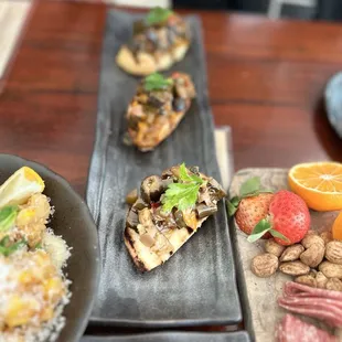 We ordered almost everything on the Happy Hour menu
