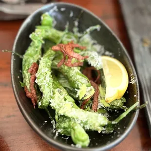 Shishito peppers