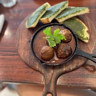 Baked Grandma Meatballs
