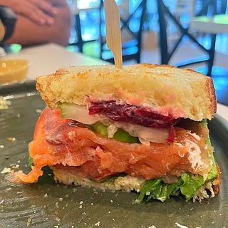 Smoked Salmon Sandwich