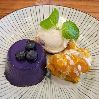 Ube Panna Cotta