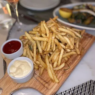 Rosemary &amp; Parmesan Fries (Side) with Truffle