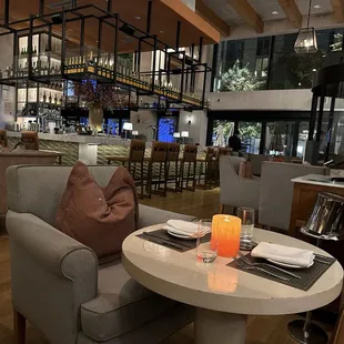 interior, sushi and sashimi