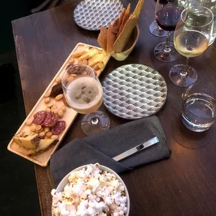 New Gough location, parklet, popcorn charcuterie board and tasty flight. f &amp; t is doing it well!