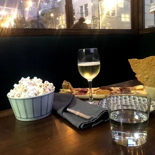 New Gough location, parklet, popcorn charcuterie board and tasty flight. f &amp; t is doing it well!