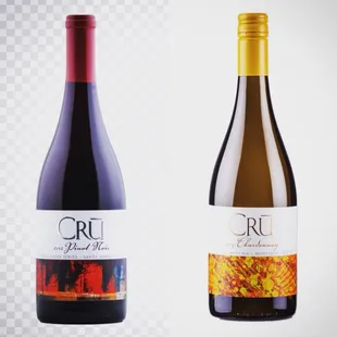 Now available! #localwines Cru wines! #pinotnoir #chardonnay #figtreeliquor #fresno #drinklocalwine