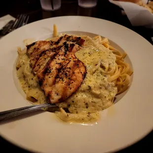 Chicken fettuccine