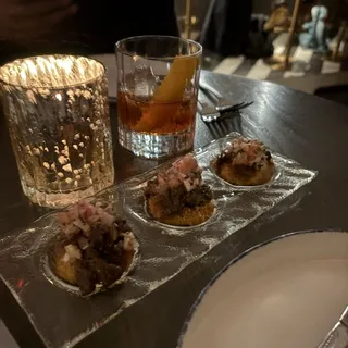 Short Rib Polenta Cakes