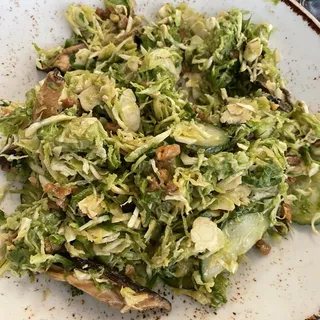 Shaved Brussels Sprouts Salad