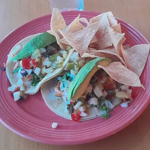 Salmon Avocado tacos