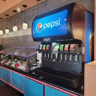 a pepsi machine