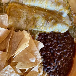 Enchiladas suizas. Good