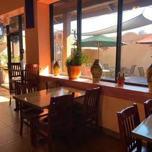 Indies and outdoor seating