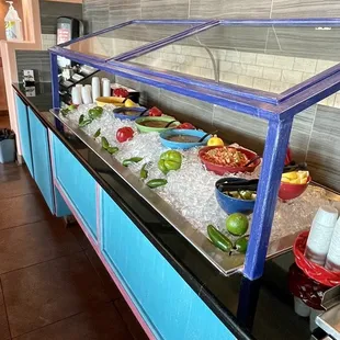 Rico salsa bar