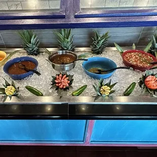 The greatest salsa bar in Fresno. Always fresh, always delicious!!!