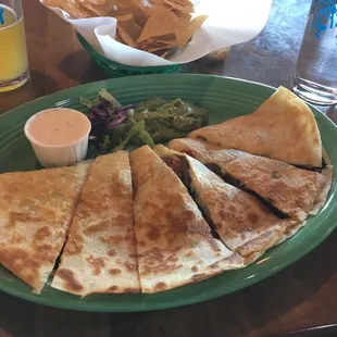 Grilled Eggplant Quesadilla