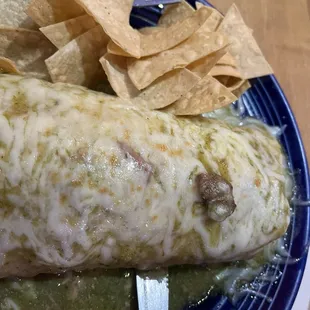 Chile Verde Burrito