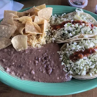 Steak Taco Plate