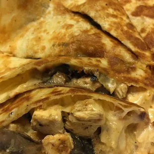 Portobello Mushroom Quesadilla
