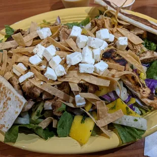 Mango salad w chicken (dressing on the side)