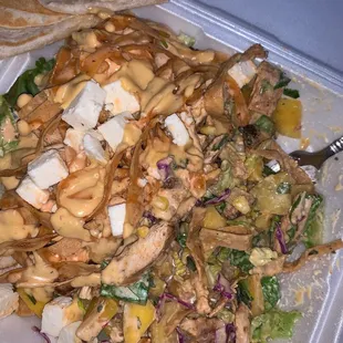 Mango chicken salad