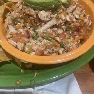 Fish ceviche, good stuff