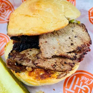 Brisket Biscuit