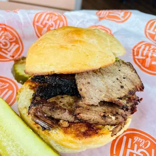 Brisket Biscuit
