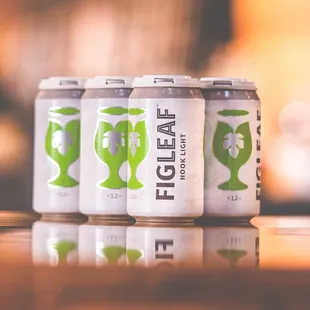 three cans of fig leaf