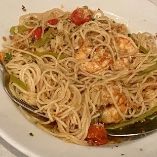Shrimp scampi