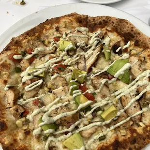 Spring Chicken pizza