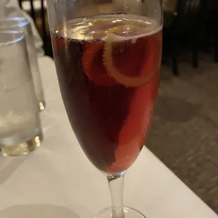 Kir Royale delicious