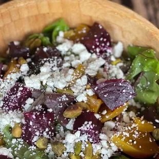 a bowl of salad