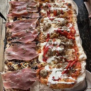 Red Sox Pizza  Fig &amp; Prosciutto Pizza