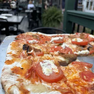 Crispy Eggplant Pizza